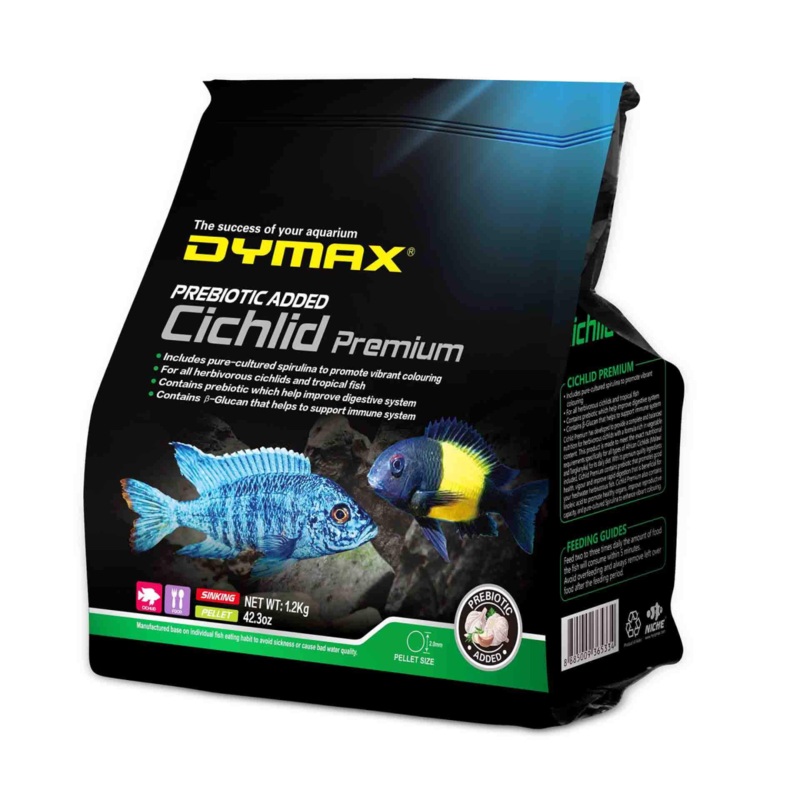 Dymax Cichlid Premium Sinking Pellet 1.2kg/4L