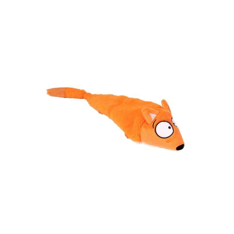FuzzYard Farewell Fox Plush Dog Toy