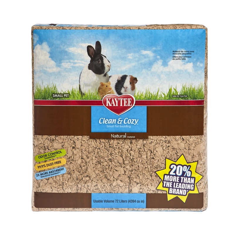 Kaytee Clean & Cozy Natural Small Animal Pet Bedding 72 Liters
