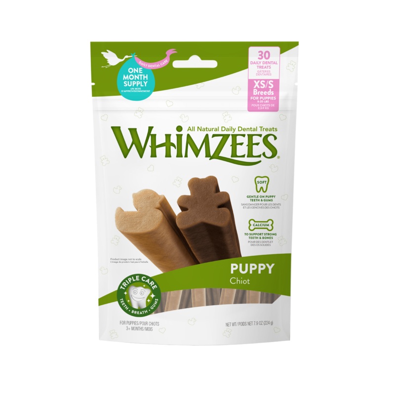 WHIMZEES Puppy Dental Dog Treats M/L