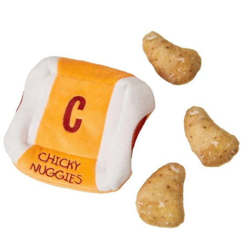 Cosmo Furbabies Chicken Nuggets Puzzle Plush Dog Toy Plush Toy