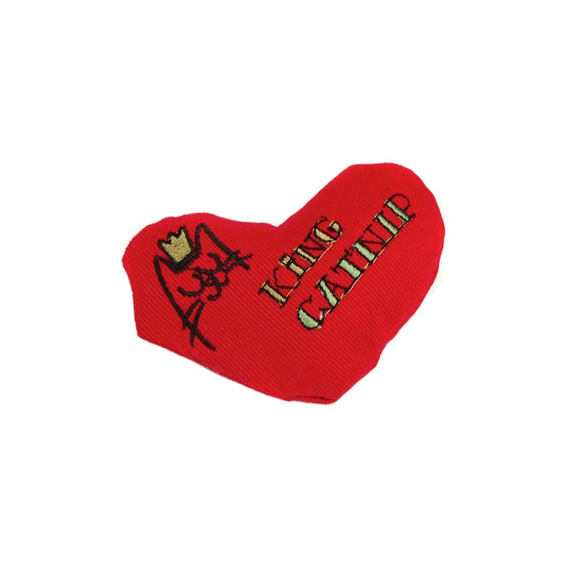 King Catnip Heart Cat Toy Default Title