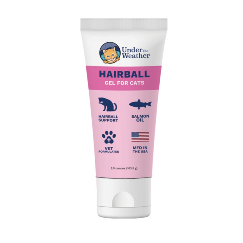Under the Weather Hairball Support Gel Supplement for Cats 3.5 oz