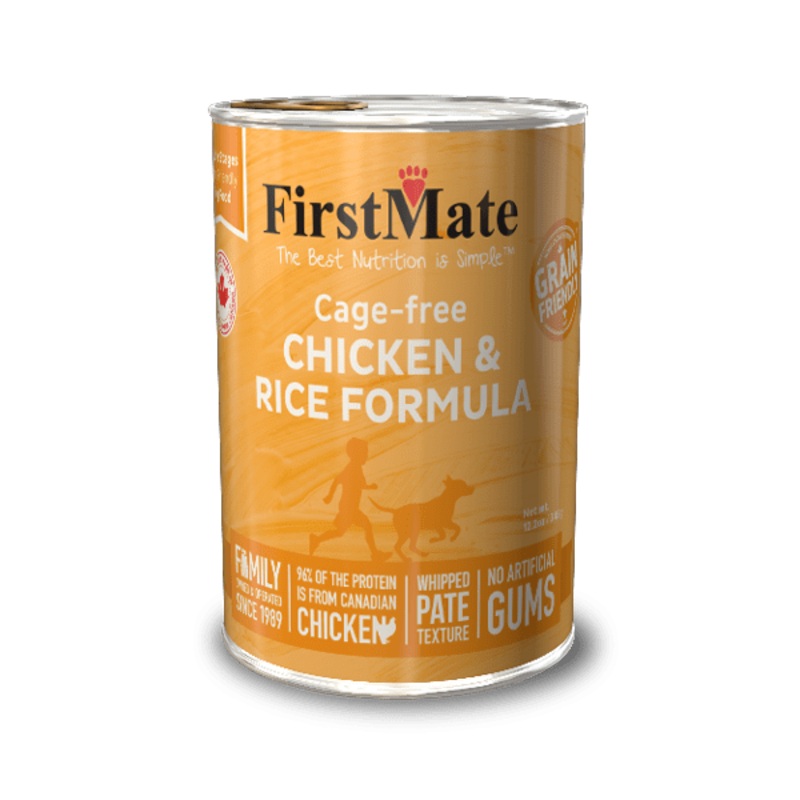 FirstMate Pet Foods Cage-free Chicken & Rice Formula for Dogs Canned Dog Food