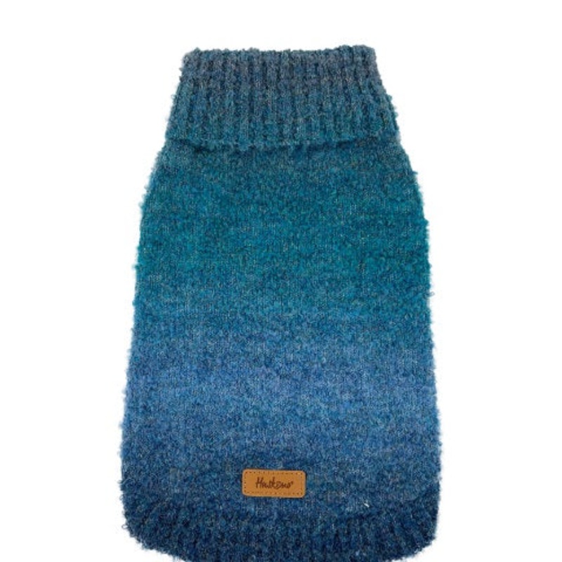 HUSKIMO JUMPER MOHAIR OCEAN MIST 22CM