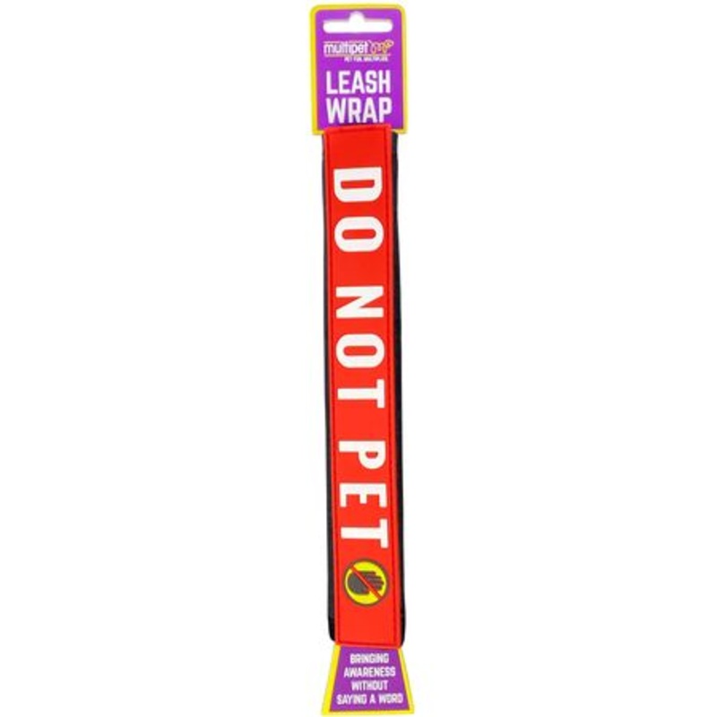 Multipet Leash Wrap “Do Not Pet”