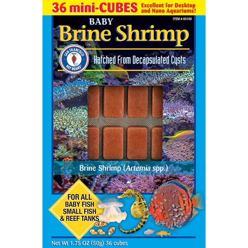 San Francisco Bay Brand Frozen Baby Brine Shrimp