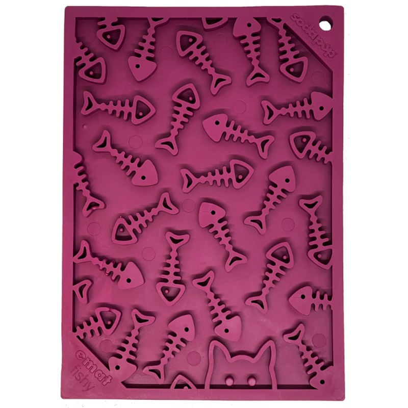 SodaPup Fishy Design Emat Enrichment Lick Mat