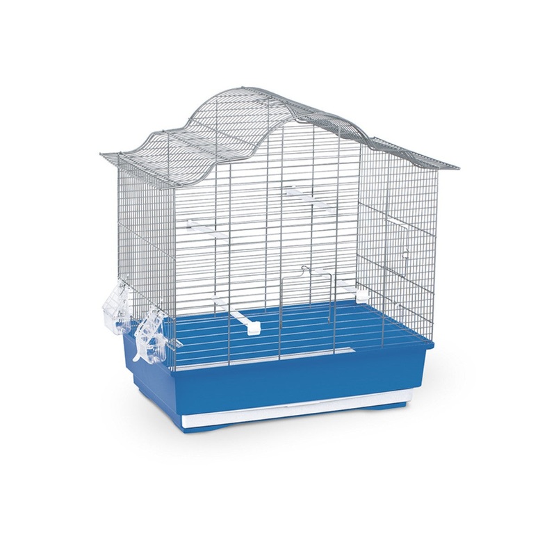 Sophia Bird Cage – 62 x 40 x 67 cm/Blue & White
