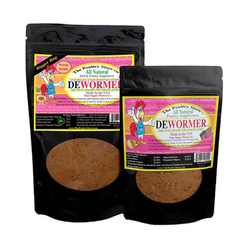 The Poultry Store TM All Natural DeWormer 14 oz