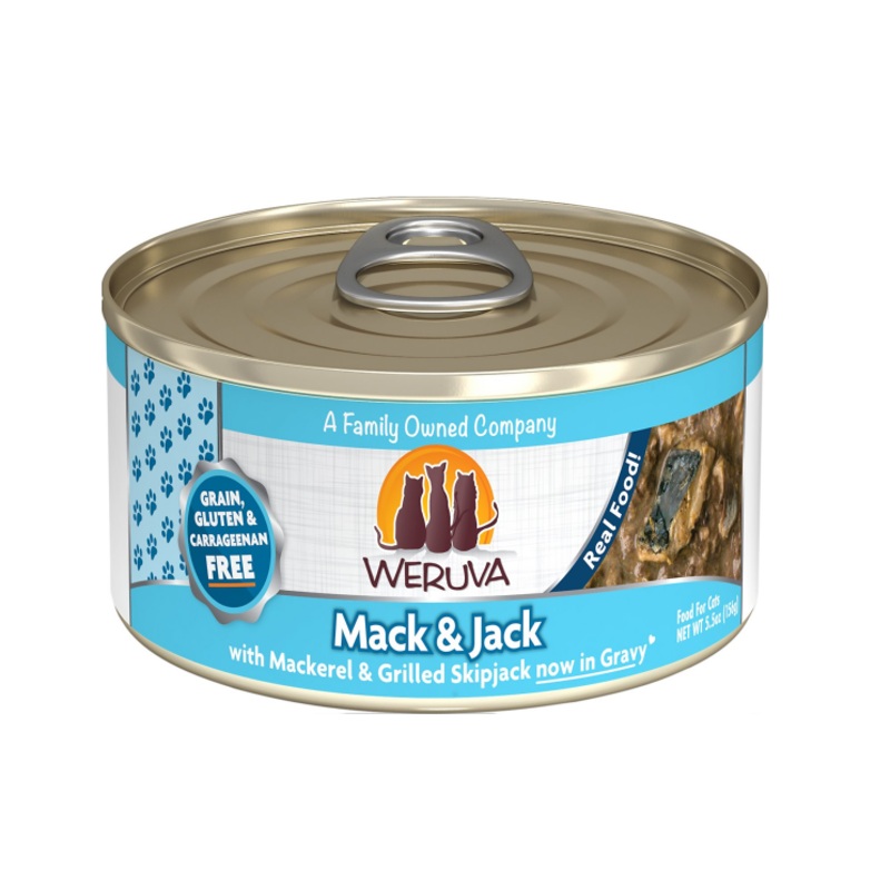 WERUVA CAT CAN MACK AND JACK 5.5OZ
