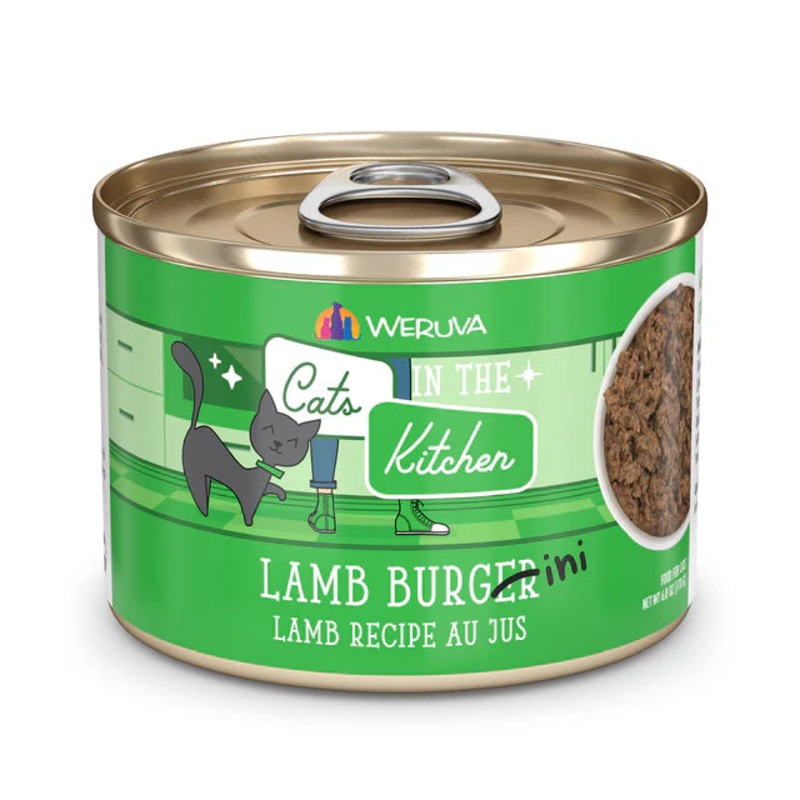 Weruva Cats In The Kitchen Lamb Burgini Cat Food Individual 170g