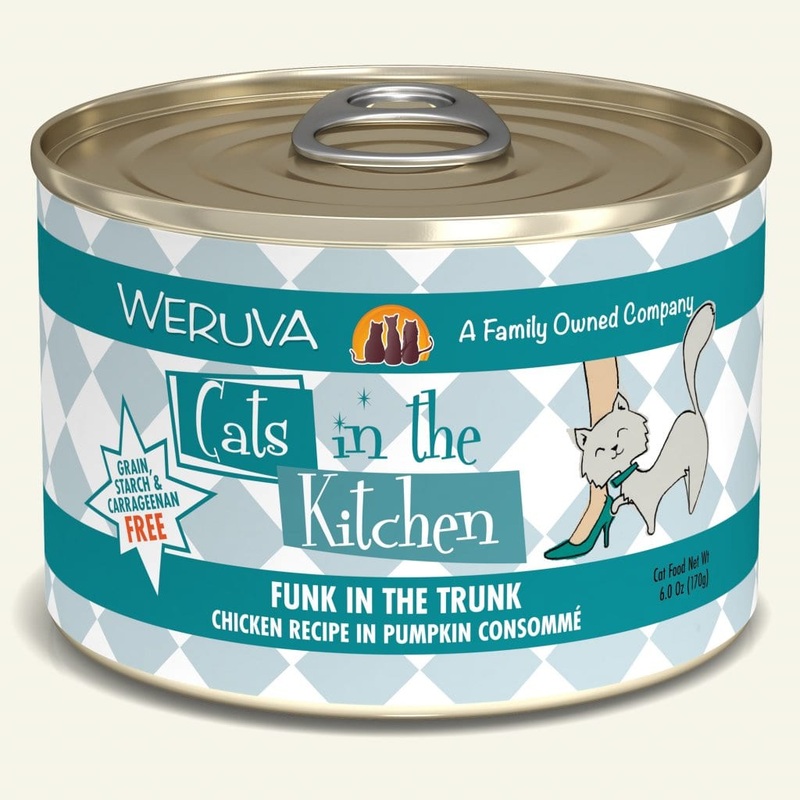 Weruva Funk in the Trunk Chicken Recipe in Pumpkin Consomm Cat Food