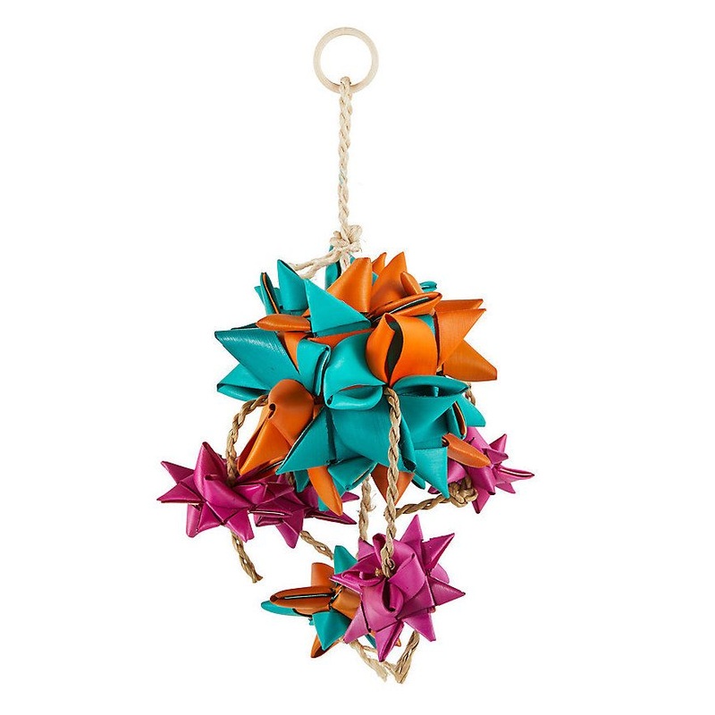 A & E Cage Happy Beaks Starburst Bird Toy
