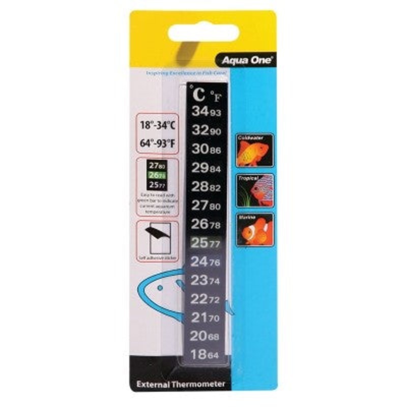 AQUA ONE THERMOMETER DIGITAL STRIP