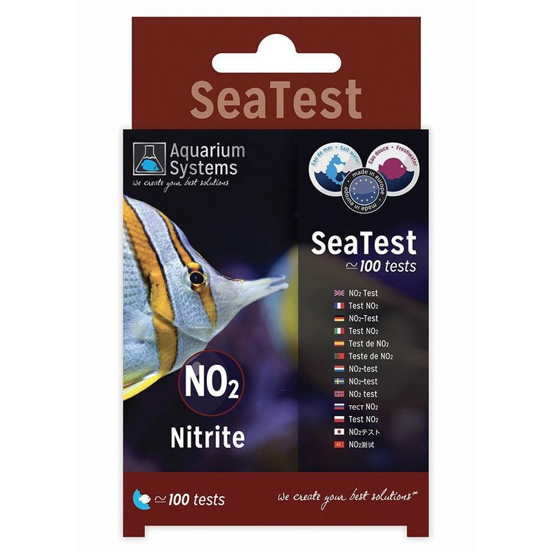 Aquarium Systems SeaTest NO2 Nitrite – 100 Tests