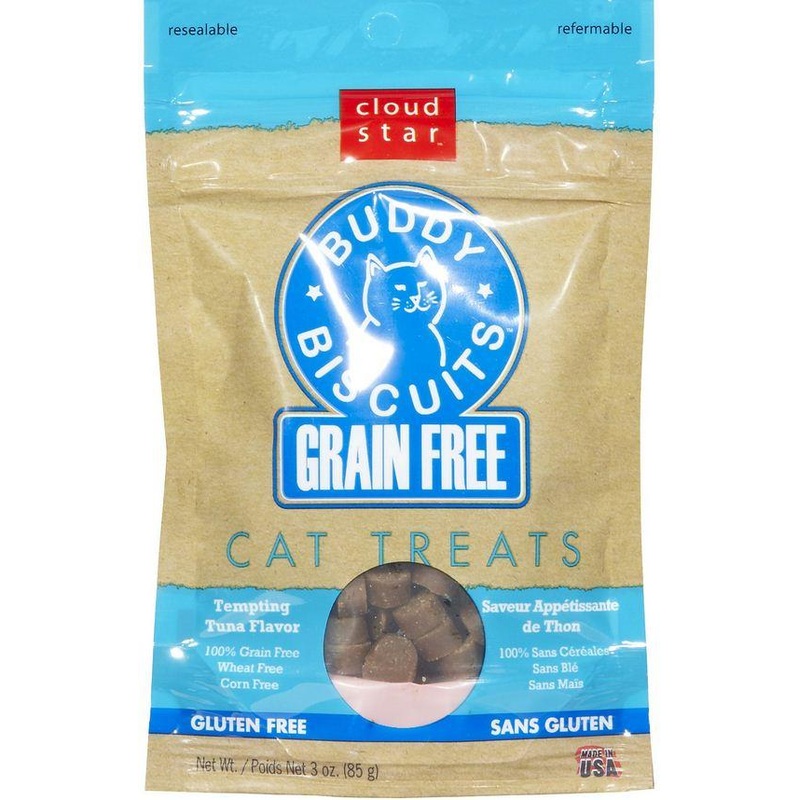 Cloud Star Buddy Biscuits Grain Free Tempting Tuna Cat Treats