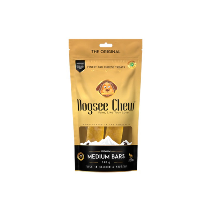 Dogsee Medium Bars: Long-lasting Dental Chews for Medium Dogs 140g