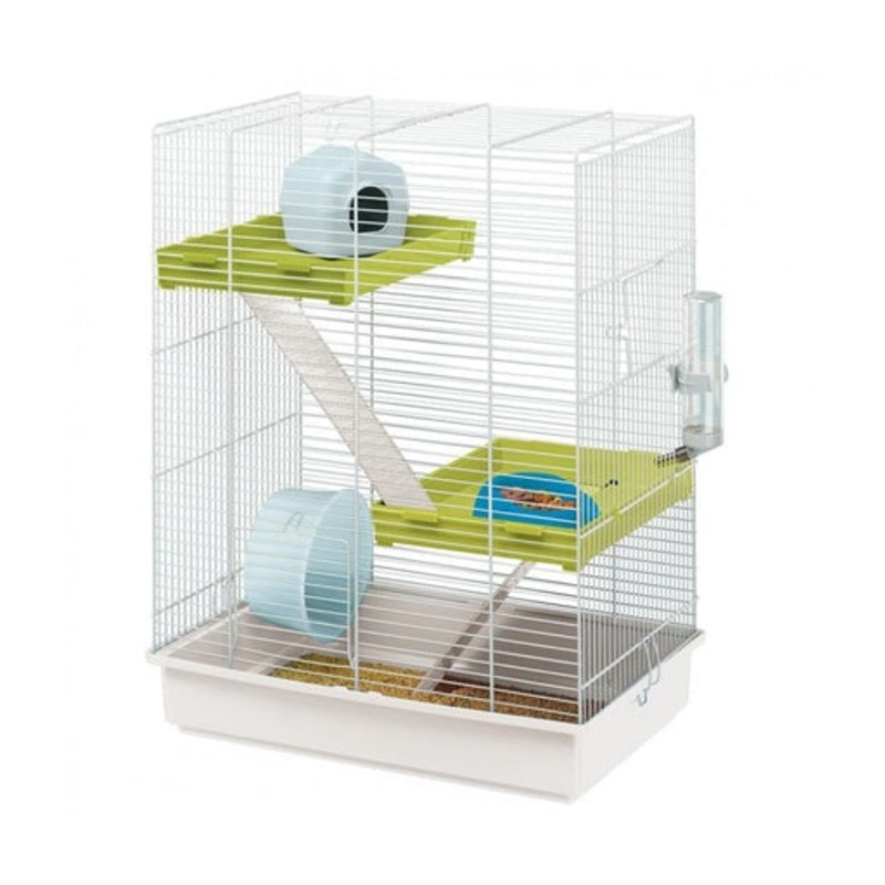 Ferplast Hamster Tris Three Floors Hamster Cage – 46 x 29 x h 58 cm