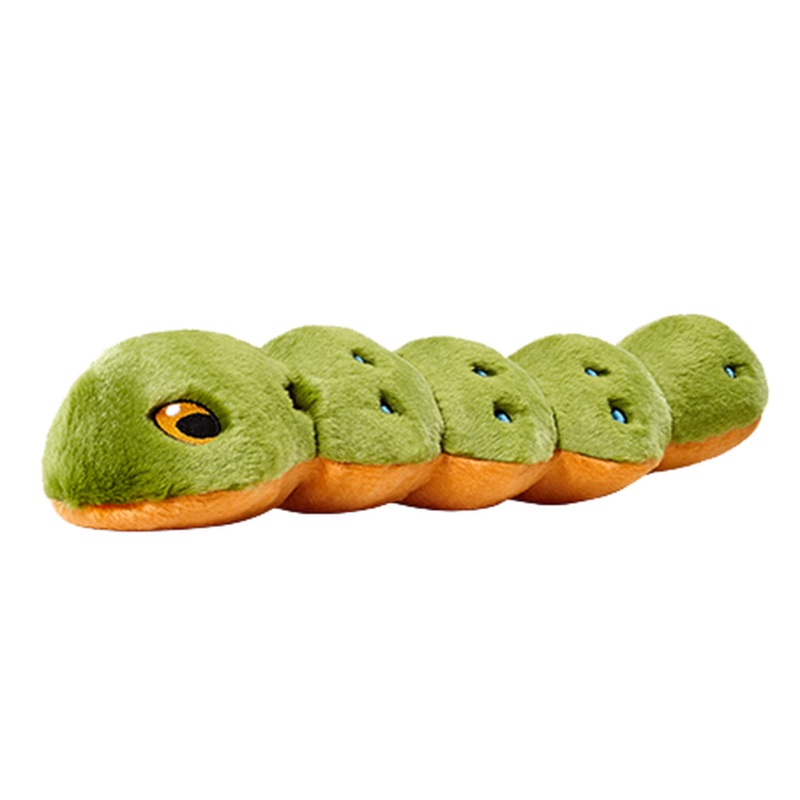 Fluff & Tuff Caterpillar Dog Toy Small