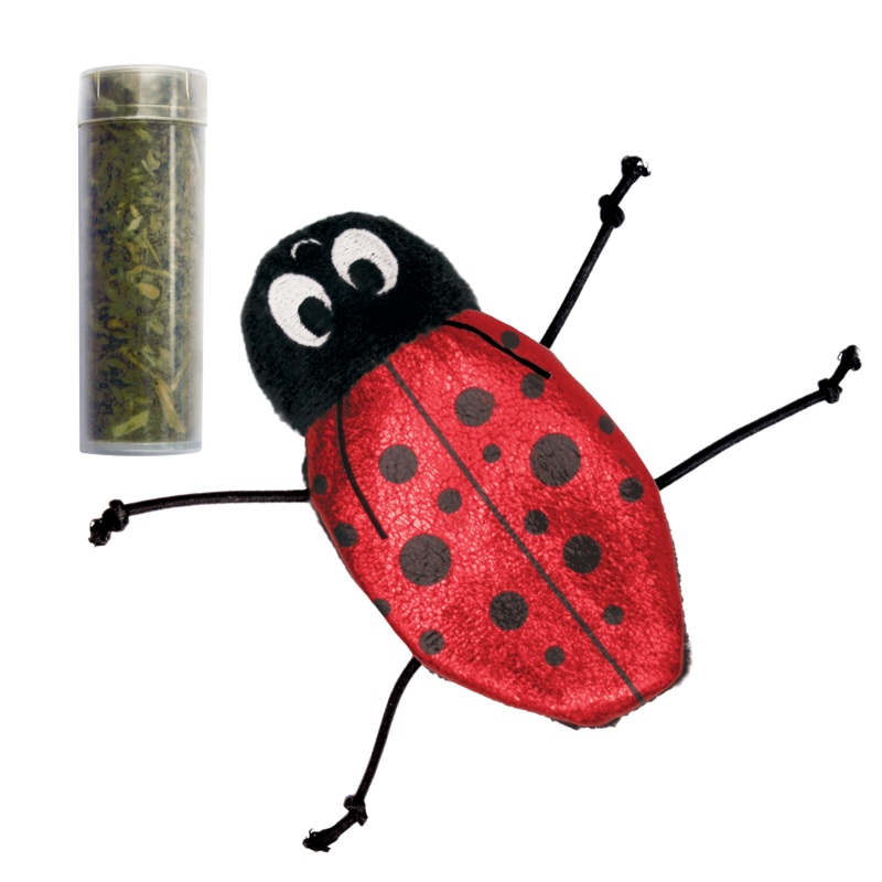 Kong Refillables Ladybug Cat Toy