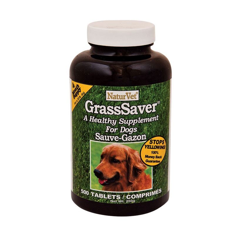 Naturvet GrassSaver Dogs Chewable Tablets 500 Count
