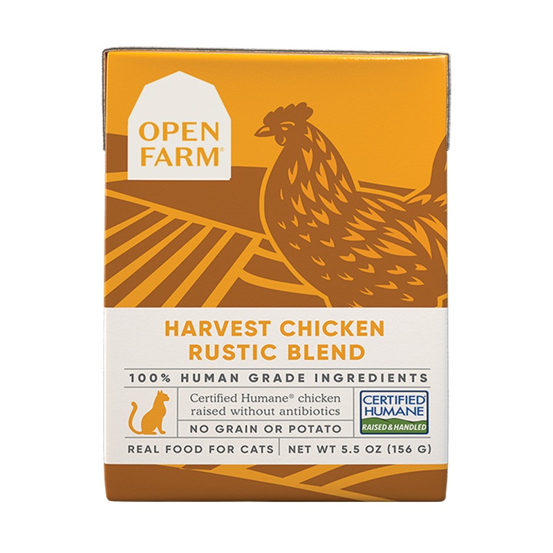 Open Farm Harvest Chicken Rustic Blend Wet Cat Food