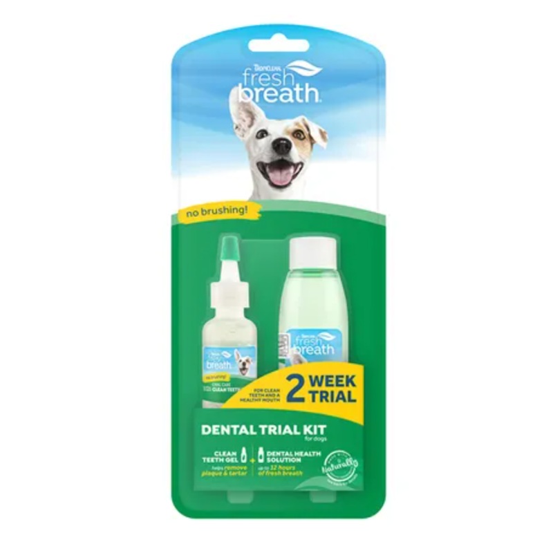 TROPICLEAN FRESH BREATH DENTAL TRIAL KIT