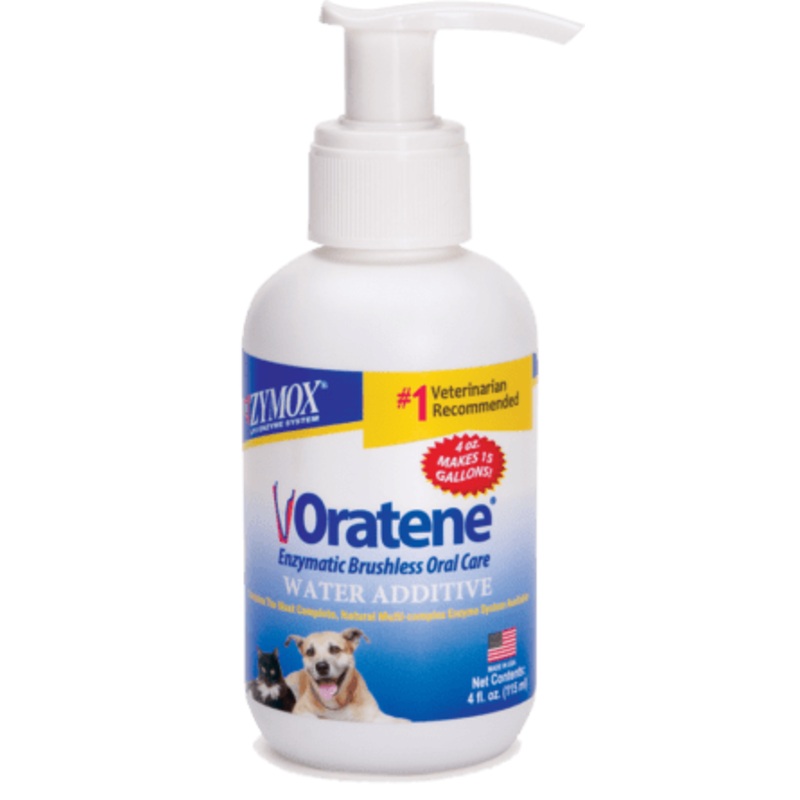 Zymox oratene Water Additive for Dogs and Cats 4 oz