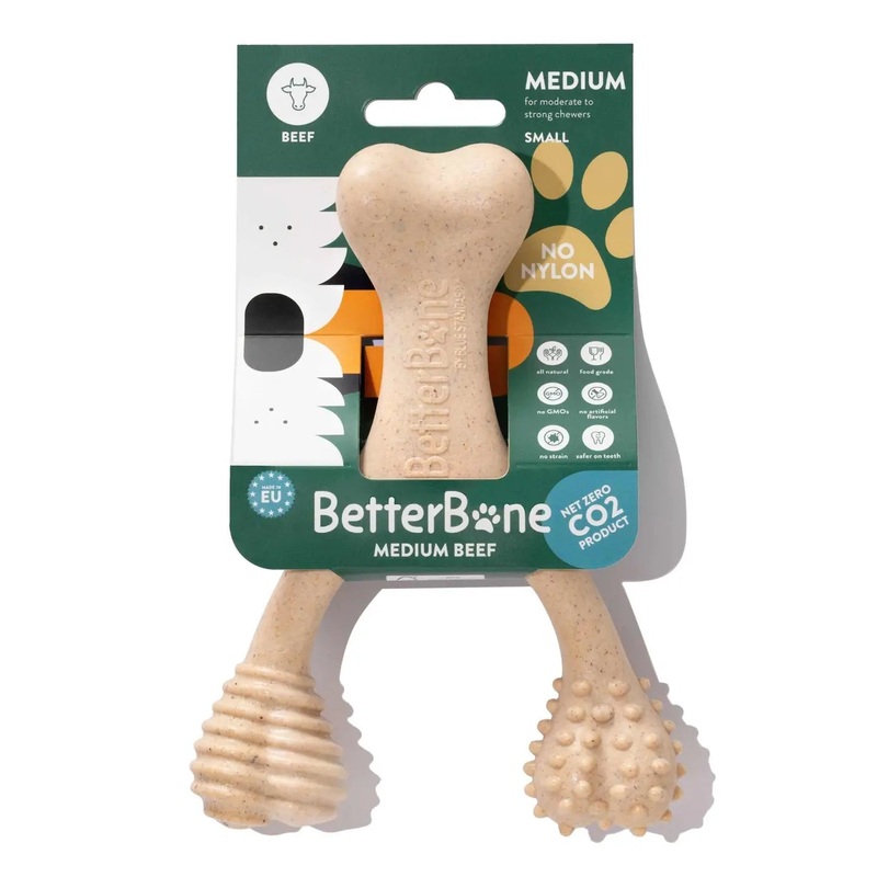 BetterBone Medium Density – Small Natural Beef