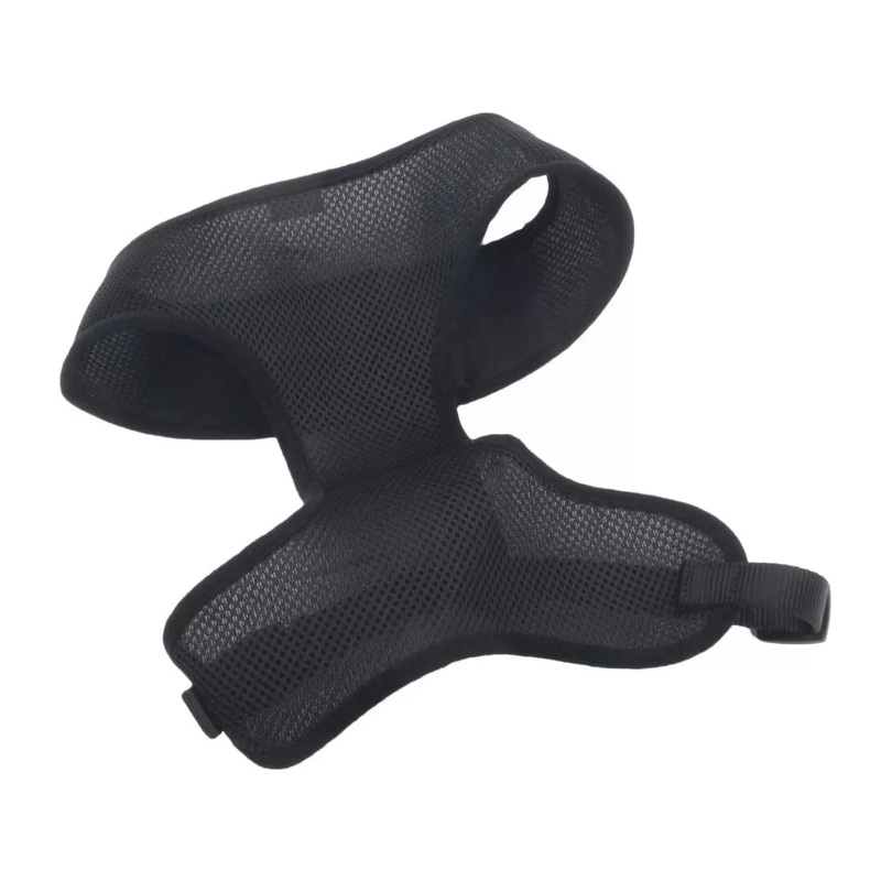 Coastal Pet Products Comfort Soft Adjustable Mesh Dog Harness 3/4″ x 20″-29″ Medium – 3/4″ x 20″-29″ Black
