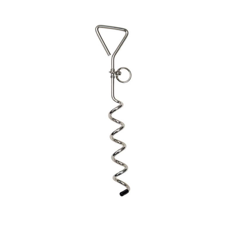 Coastal Pet Titan Dog Tie Out Stakes for Hard Soil Spiral