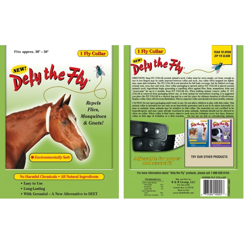 Defy The Fly Horse Fly Collar