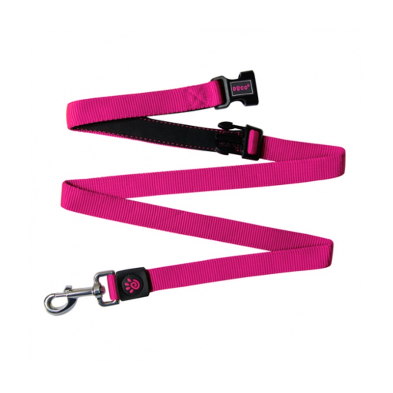 DOCO Easy-Snap -HANDS FREE Leash 6ft (DCS2072)[Color – Pink, Size – M]