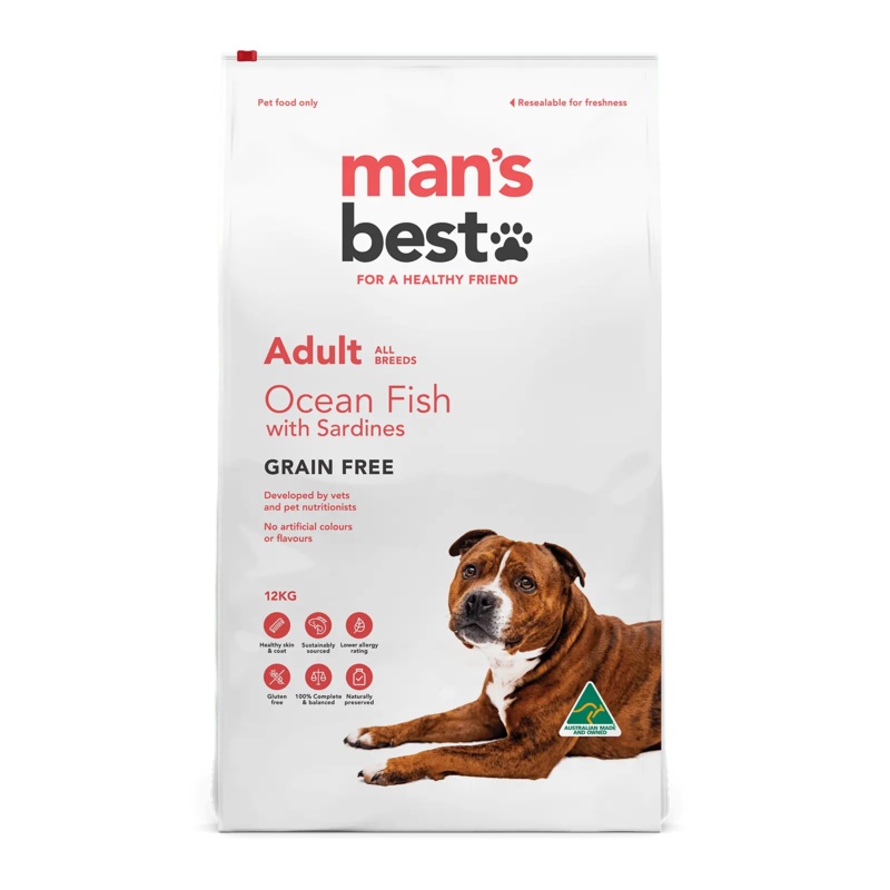Man’s Best Dog Food Adult Ocean Fish 12kg