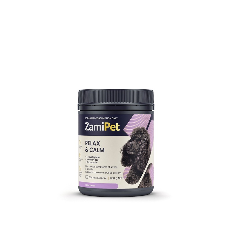 ZAMIPET DOG RELAX & CALM 150G/30 CHEWS
