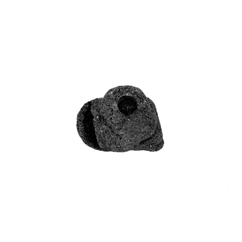 Black Lava Rock Mound