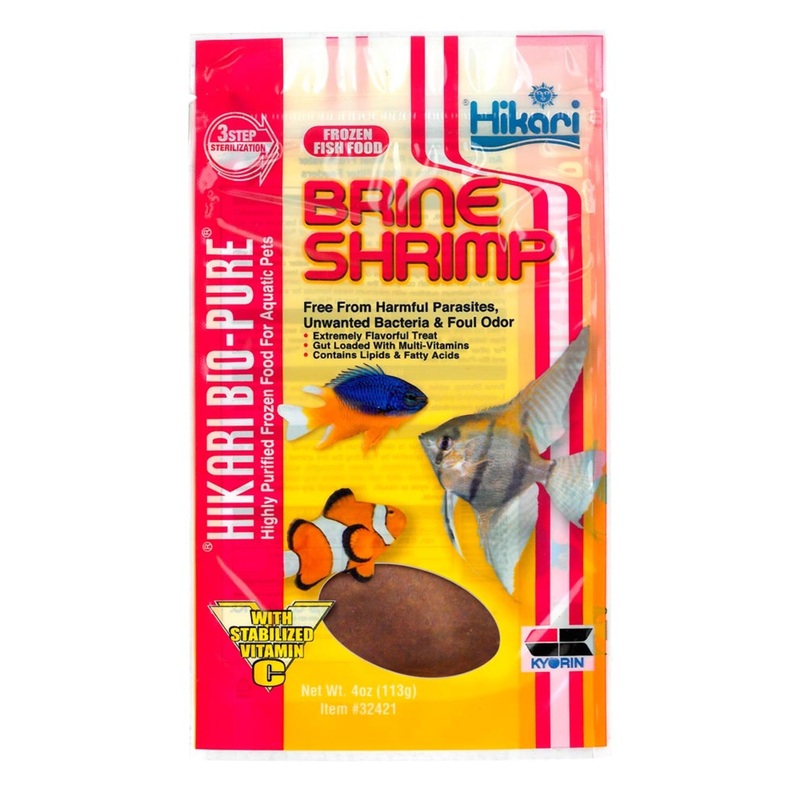 Brine Shrimp Fish Food 4 oz