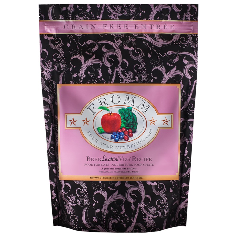 Fromm Beef Livattini Veg Recipe For Cats 10-lbs