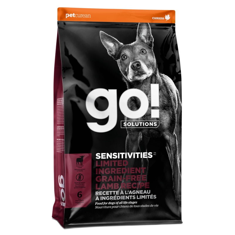 GO! SENSITIVITIES Limited Ingredient Grain FreeLamb Recipe for Dogs 3.5 lb