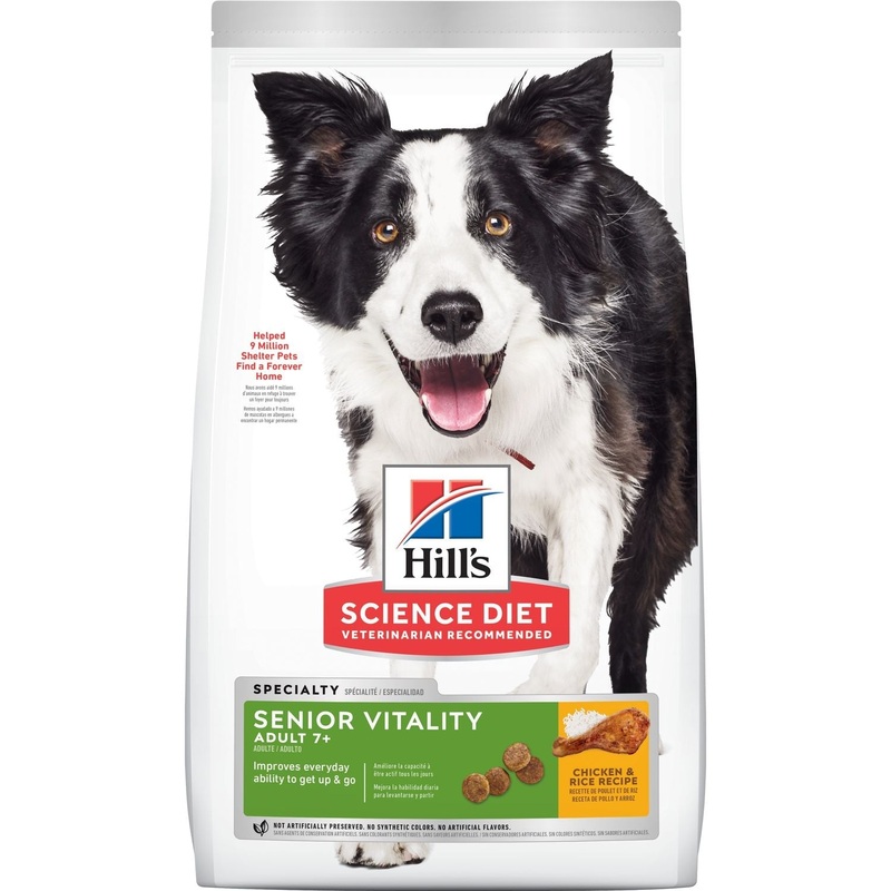 Hill’s Science Diet Adult 7+ Senior Vitality Dog Food 3.5 lb