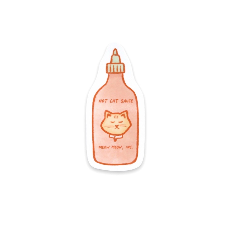 Hot Sauce vinyl sticker
