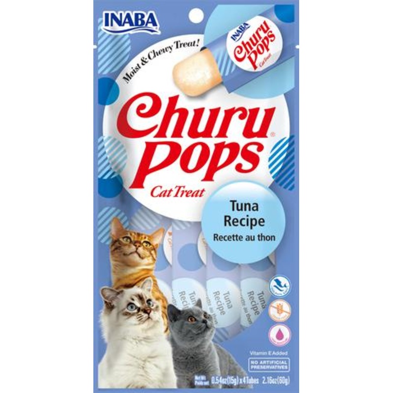 Inaba Churu Pops Tuna Cat Treats 6-Pack