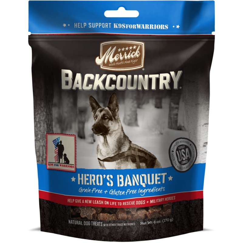 Merrick Backcountry Grain Free Hero’s Banquet Dog Treats