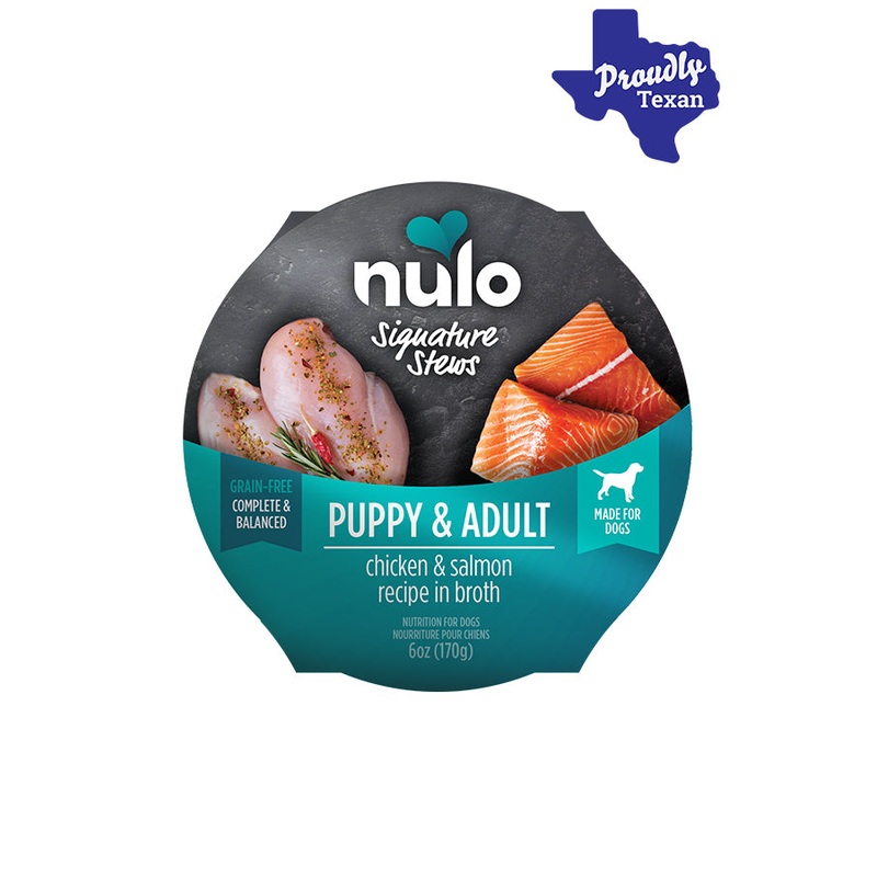 Nulo Signature Stew Chicken and Salmon Dog Food Cups 6 oz