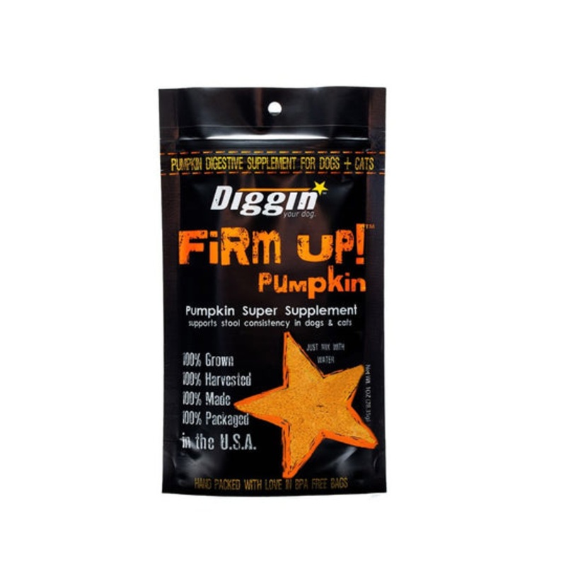 Diggin Your Dog – Firm Up! Pumpkin Digestive Supplement 4oz