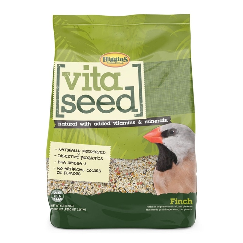 Higgins Vita Seed Natural Blend Finch 25 LB