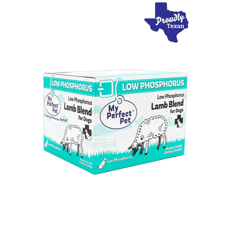 My Perfect Pet Low Phosphorus Lamb Fresh Dog Food 4 lb