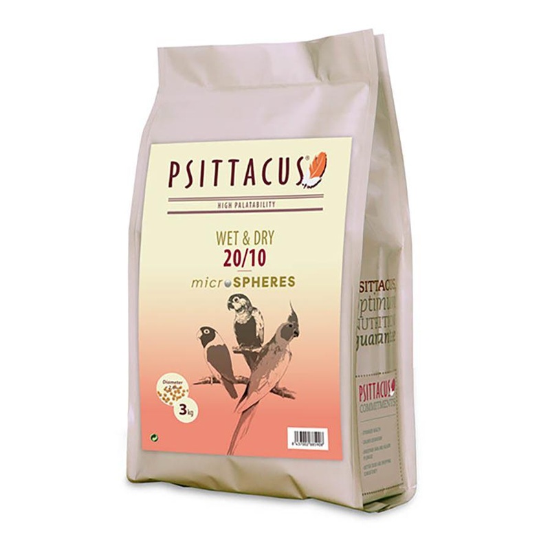 Psittacus Wet & Dry Microspheres 3kg