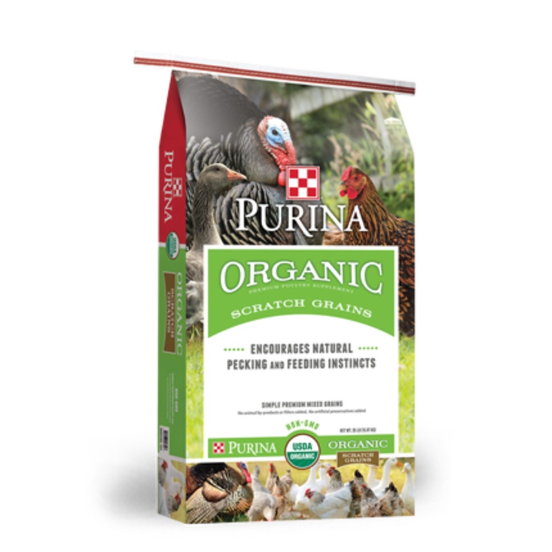 Purina Organic Scratch Grains